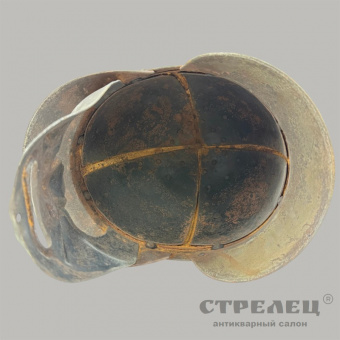 фото — шлем с гротескной маской «савойский тип», кон. 19 - нач. 20 в.